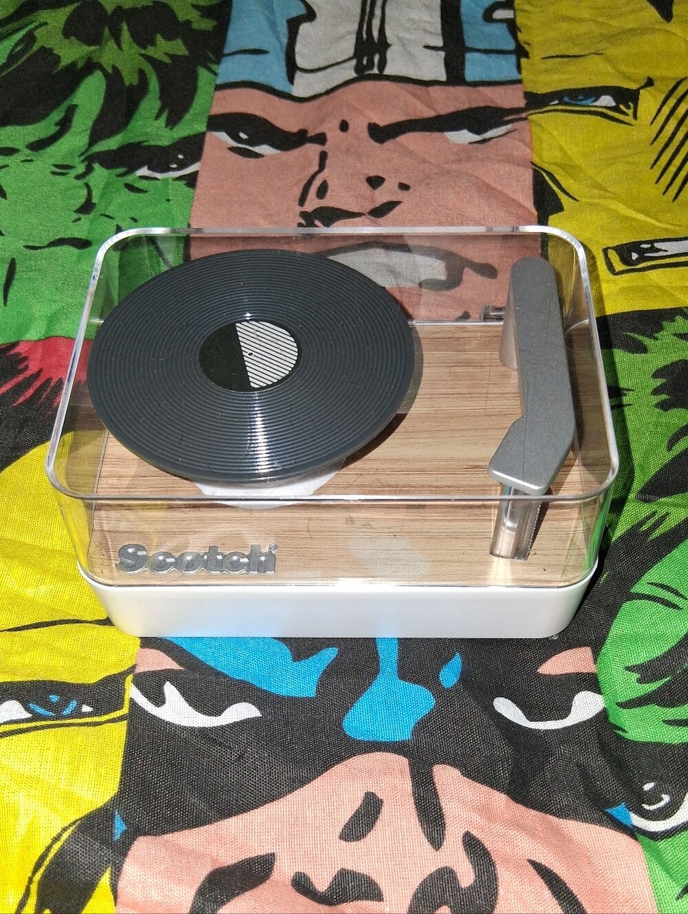2017 Scotch Tape Vinyl Record Player Dispenser
